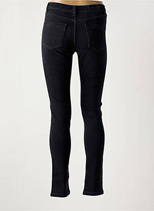 Jeans coupe slim stretch taille normale noir DENIM STUDIO femme