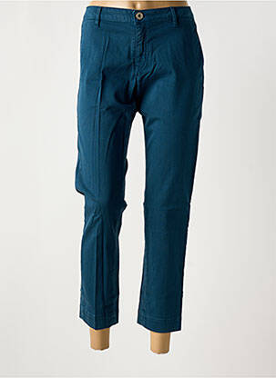 Pantalon 7/8 stretch taille normale vert DENIM STUDIO femme