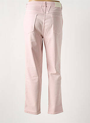 Jeans coupe droite stretch taille normale rose CLOSED femme