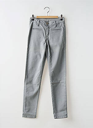 Pantalon 7/8 stretch taille normale gris DENIM STUDIO femme