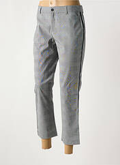 Pantalon 7/8 gris DENIM STUDIO pour femme seconde vue