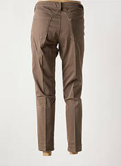 Pantalon 7/8 marron DENIM STUDIO pour femme seconde vue