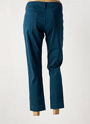 Pantalon 7/8 vert DENIM STUDIO pour femme seconde vue