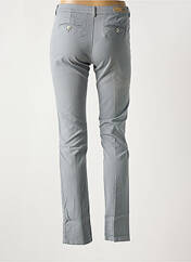 Pantalon chino gris DENIM STUDIO pour femme seconde vue