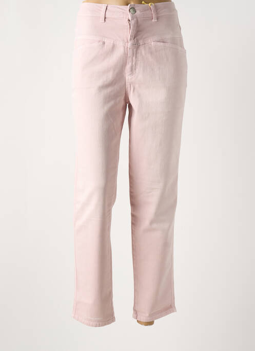 Jeans coupe droite rose CLOSED pour femme