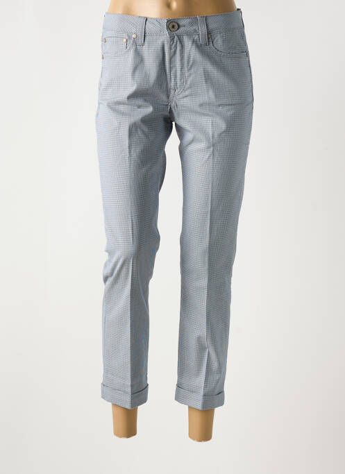 Pantalon 7/8 gris DENIM STUDIO pour femme