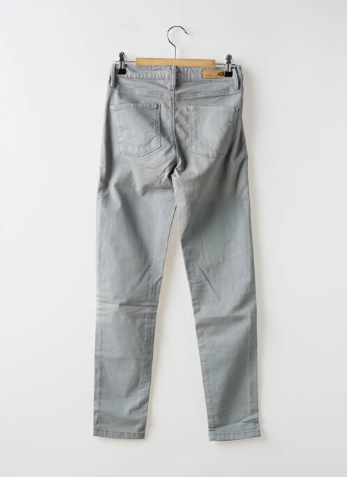Pantalon 7/8 gris DENIM STUDIO pour femme