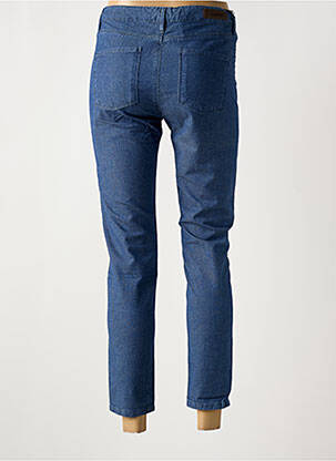 Pantalon 7/8 stretch taille normale bleu DENIM STUDIO femme