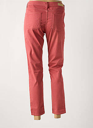 Pantalon 7/8 stretch taille normale rouge DENIM STUDIO femme