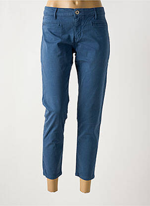 Pantalon 7/8 stretch taille normale bleu DENIM STUDIO femme