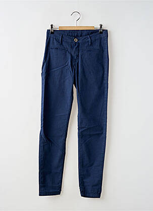 Pantalon 7/8 stretch taille normale bleu DENIM STUDIO femme