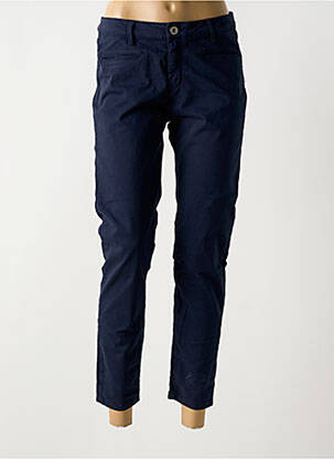 Pantalon 7/8 stretch taille normale bleu DENIM STUDIO femme