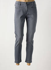 Jeans coupe slim gris DENIM STUDIO pour femme seconde vue