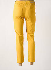 Pantalon 7/8 jaune DENIM STUDIO pour femme seconde vue