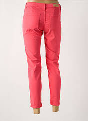 Pantalon 7/8 rose DENIM STUDIO pour femme seconde vue