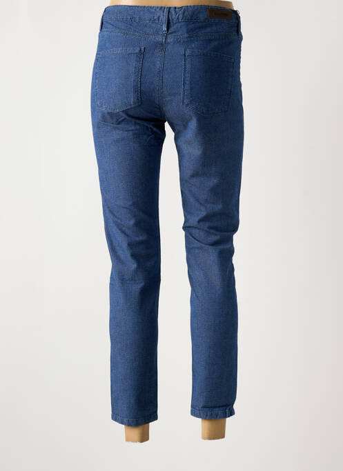 Pantalon 7/8 bleu DENIM STUDIO pour femme