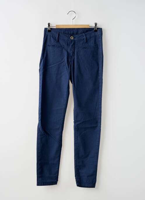 Pantalon 7/8 bleu DENIM STUDIO pour femme