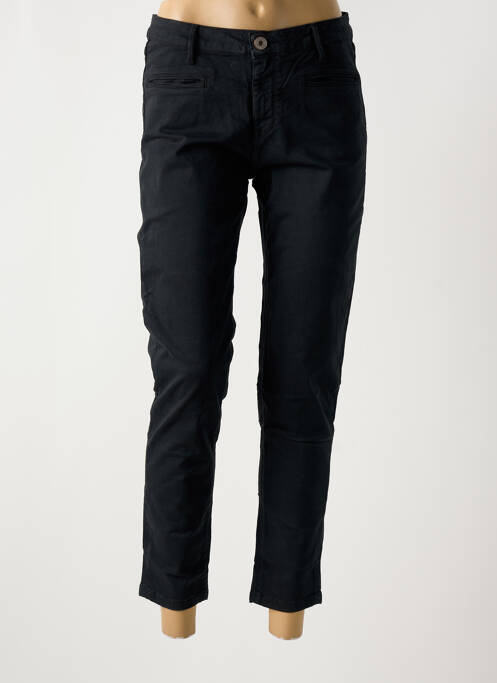 Pantalon 7/8 noir DENIM STUDIO pour femme