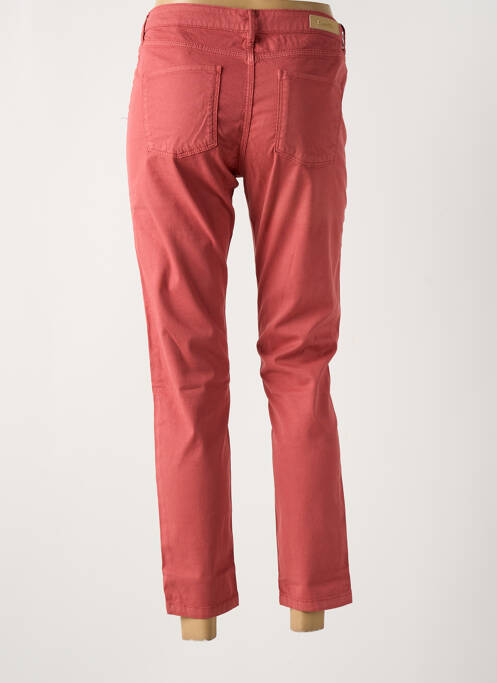 Pantalon 7/8 rouge DENIM STUDIO pour femme