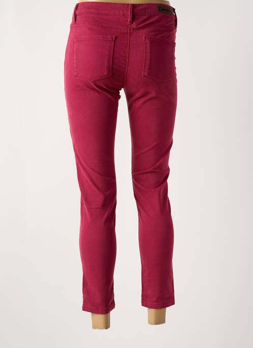 Pantalon 7/8 violet DENIM STUDIO pour femme