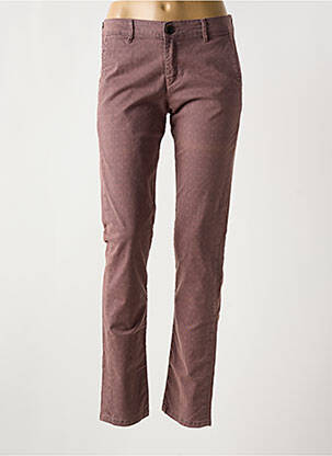 Pantalon slim poches violet DENIM STUDIO femme