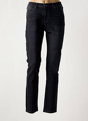 Jeans coupe slim poches noir DENIM STUDIO femme