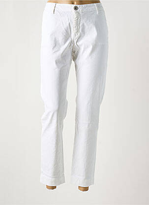 Pantalon slim poches blanc DENIM STUDIO femme