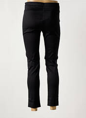 Pantalon 7/8 noir DENIM STUDIO pour femme seconde vue