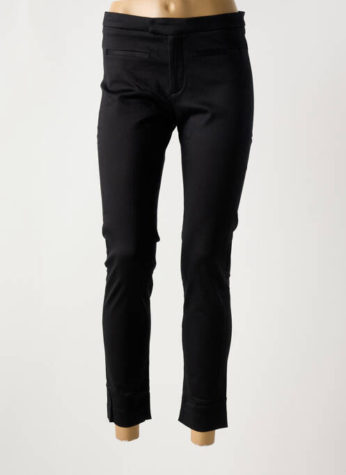 Pantalon 7/8 noir DENIM STUDIO pour femme