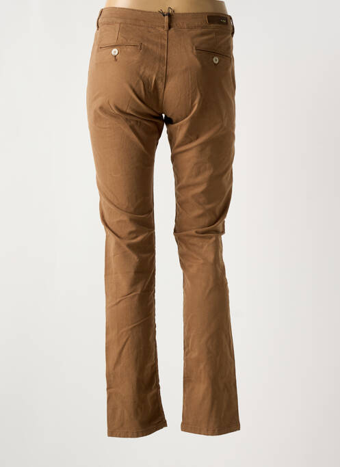 Pantalon chino marron DENIM STUDIO pour femme