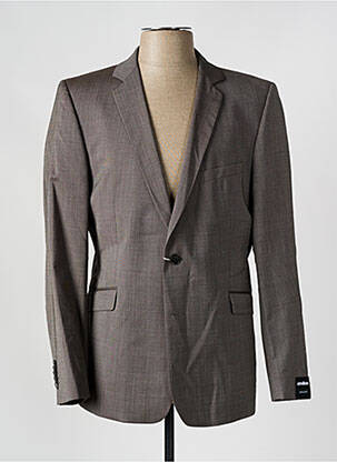 Blazer tissage chiné marron STRELLSON homme