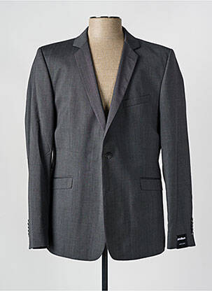 Blazer tissage chiné gris STRELLSON homme