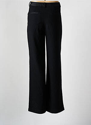 Pantalon droit taille à pinces taille haute noir BA&SH femme
