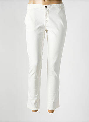Jeans coupe slim taille normale taille normale blanc BA&SH femme
