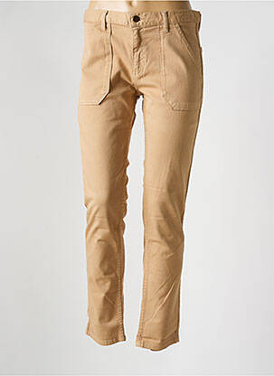 Jeans coupe slim stretch taille normale beige BA&SH femme