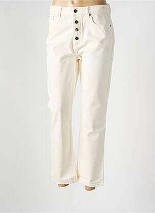 Jeans coupe droite taille normale taille normale beige BA&SH femme