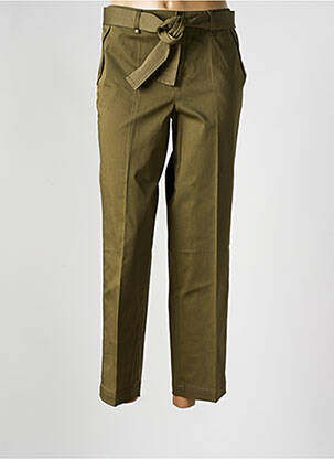 Pantalon 7/8 taille haute taille haute vert BA&SH femme