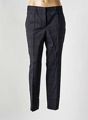 Pantalon chino fermeture zippée sous rabat boutonné taille normale gris BA&SH femme