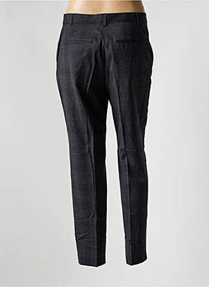 Pantalon chino fermeture zippée sous rabat boutonné taille normale gris BA&SH femme