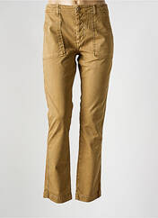 Jeans coupe slim marron BA&SH pour femme seconde vue