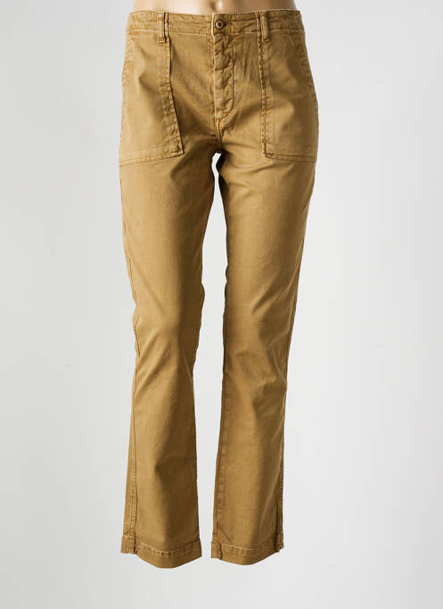 Jeans coupe slim marron BA&SH pour femme