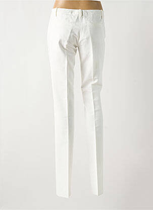 Pantalon slim taille haute taille haute blanc BARBARA BUI femme
