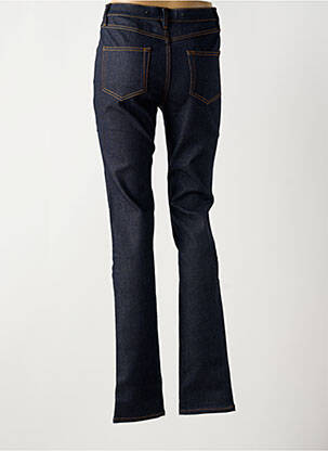 Jeans coupe slim tissage brut taille haute bleu BARBARA BUI femme