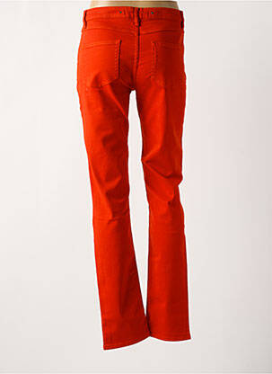 Jeans coupe slim stretch taille normale orange BARBARA BUI femme