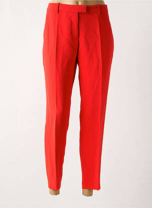 Pantalon 7/8 taille haute taille haute orange BARBARA BUI femme