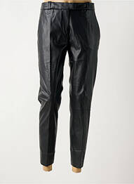 Pantalon 7/8 taille à pinces taille normale noir BARBARA BUI femme