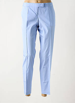 Pantalon 7/8 taille à pinces taille normale bleu BARBARA BUI femme