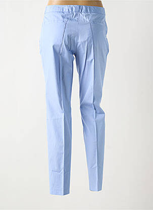 Pantalon 7/8 taille à pinces taille normale bleu BARBARA BUI femme