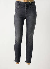 Jeans coupe slim stretch taille normale noir CLOSED femme