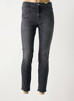 Jeans coupe slim stretch taille normale noir CLOSED femme